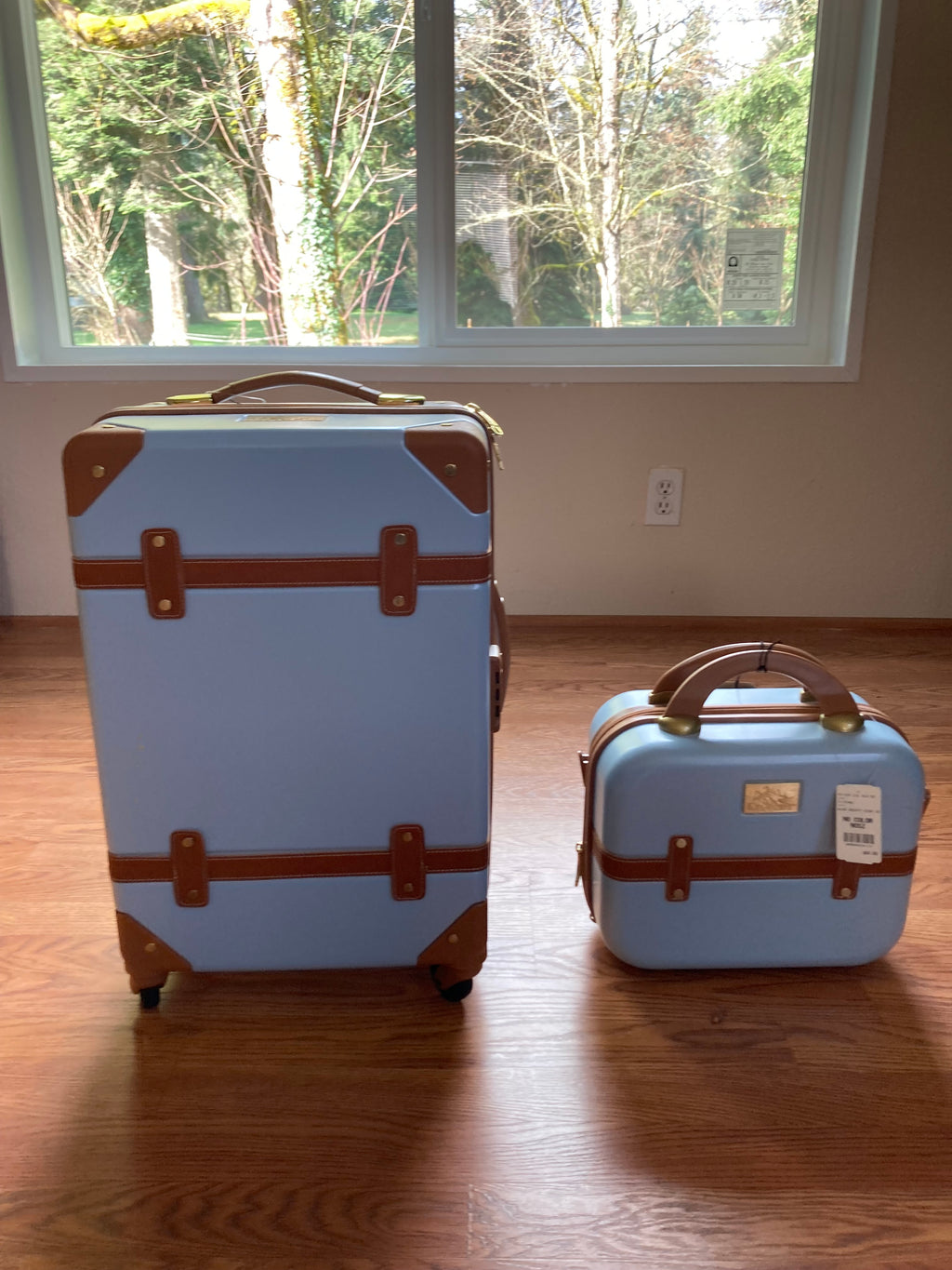 Chariot Suitcase and Make up Case