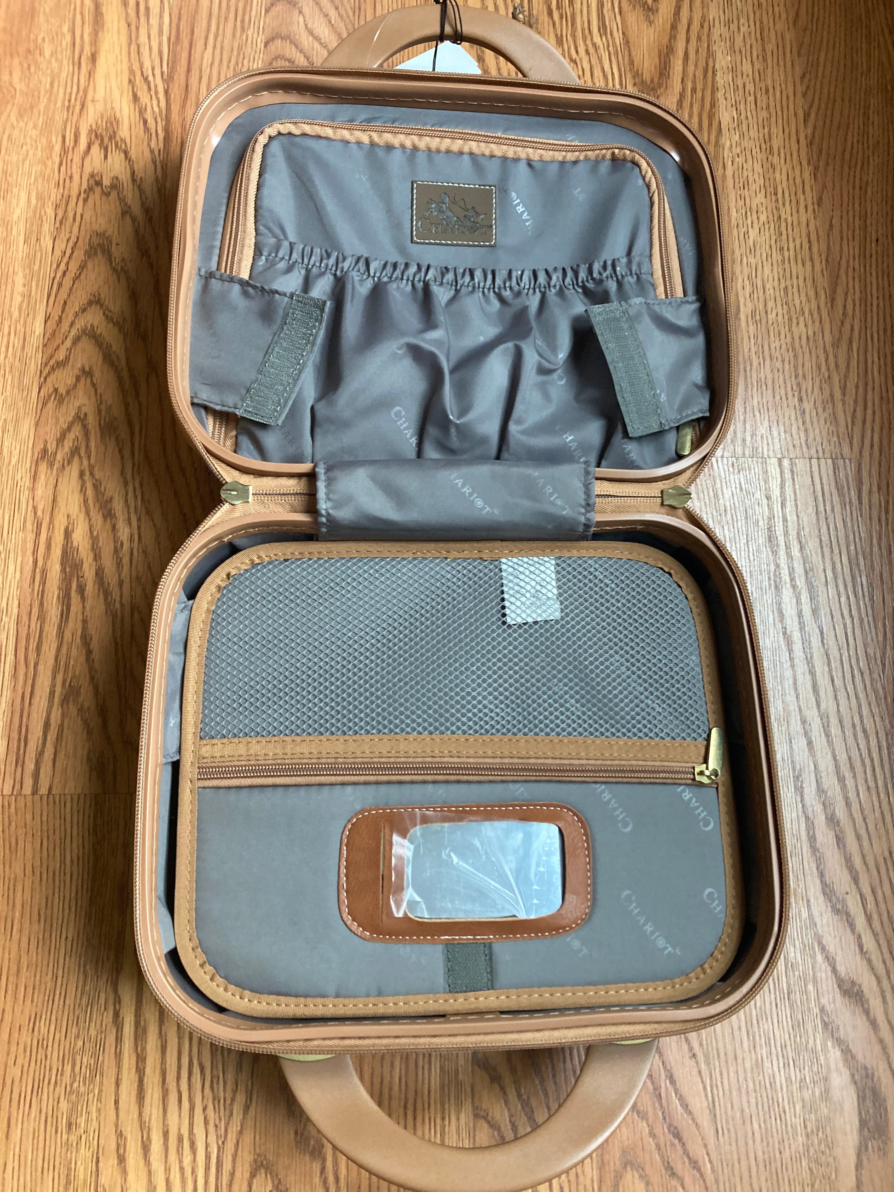 Chariot Suitcase and Make up Case