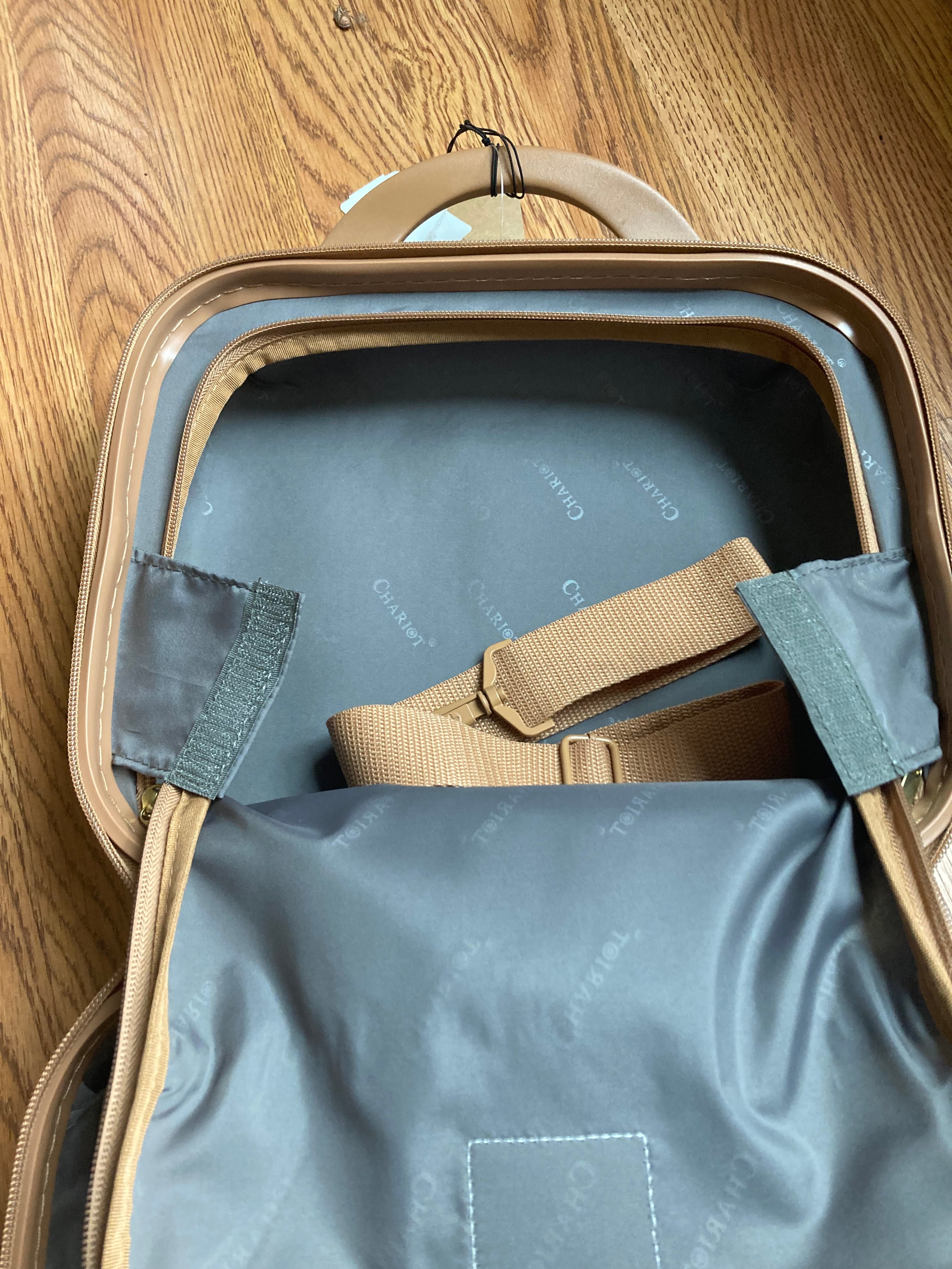 Chariot Suitcase and Make up Case