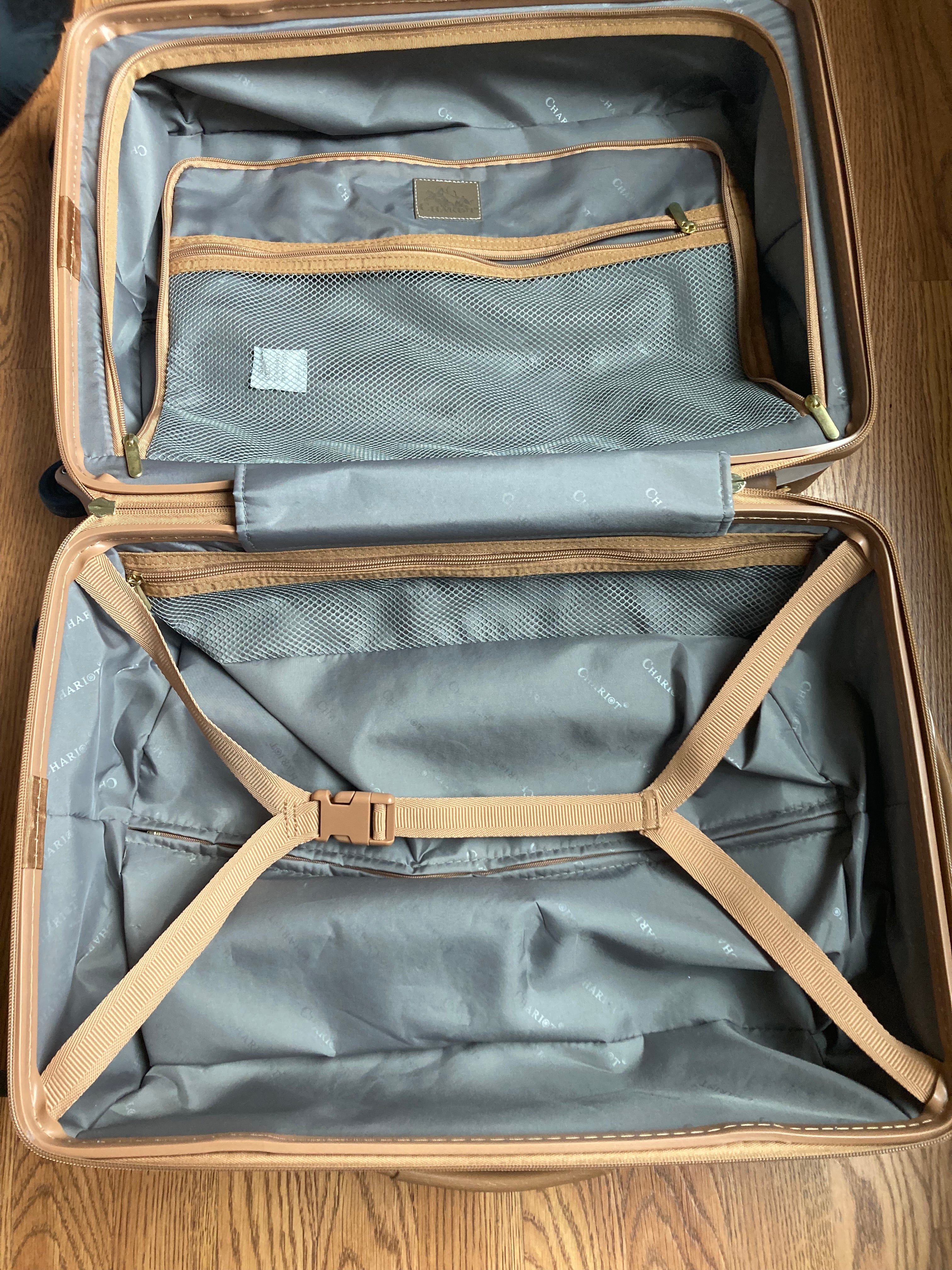 Chariot Suitcase and Make up Case